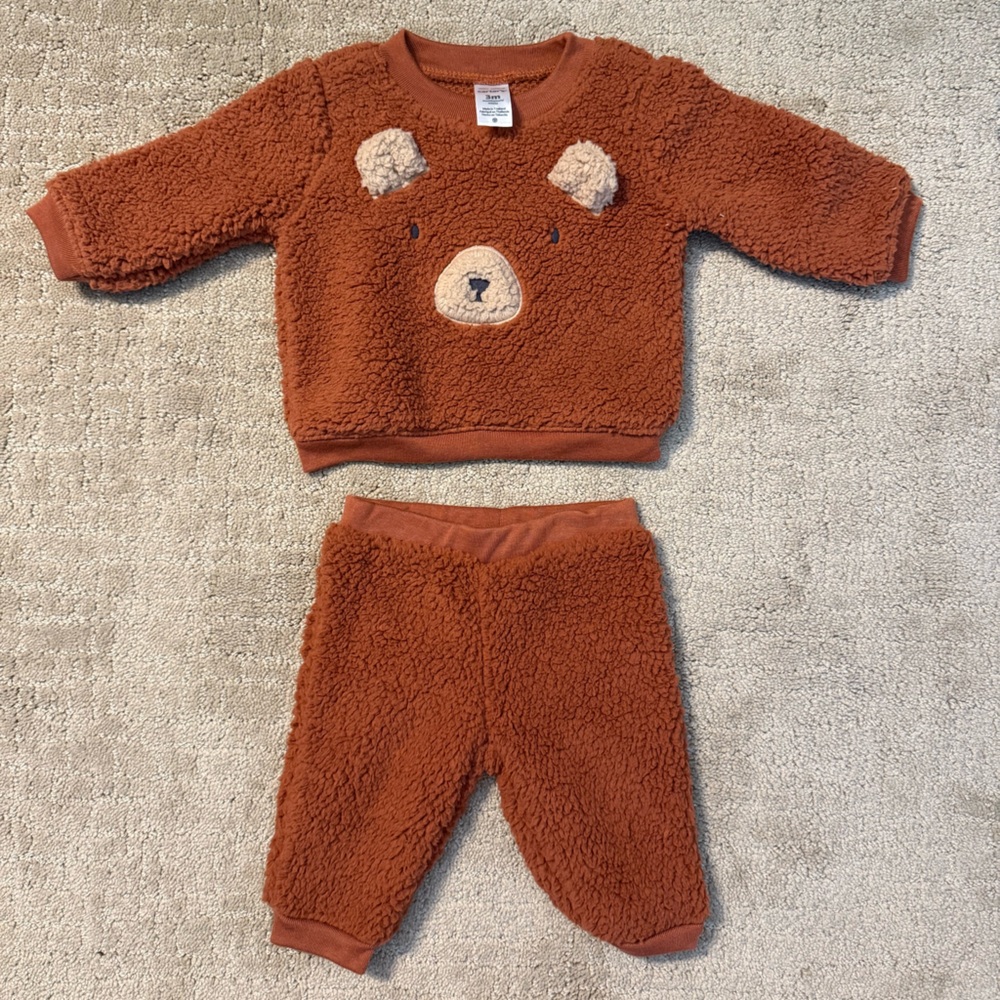 Carter’s Bear Fleece Baby Set